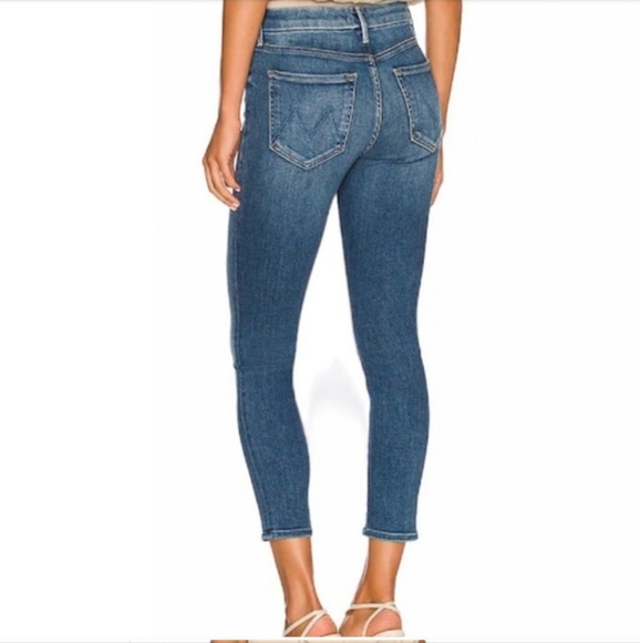 Mother The Looker Crop Jeans Size 27 - Picture 10 of 16
